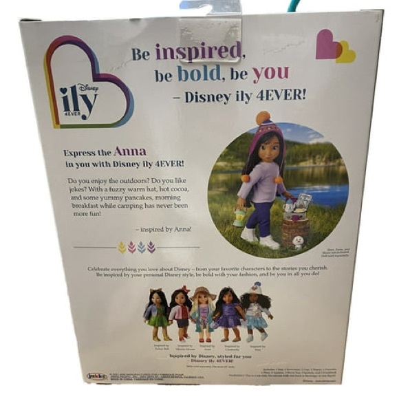 DISNEY ILY 4EVER - 18” Anna Inspired FROZEN Accessory Pack Ages 6+ NEW IN BOX - Picture 2 of 3